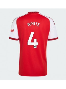 Arsenal Ben White #4 Heimtrikot 2026-27 Kurzarm Arsenal Ben White #4 Heimtrikot 2026-27 Kurzarm